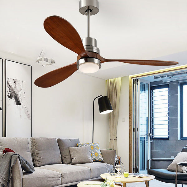 Intelligent Frequency Conversion Dimming Led Ceiling Fan Lamp With Remote Control