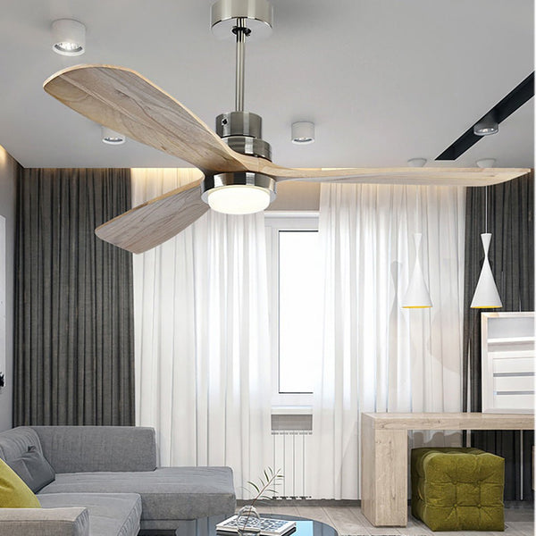 Intelligent Frequency Conversion Dimming Led Ceiling Fan Lamp With Remote Control