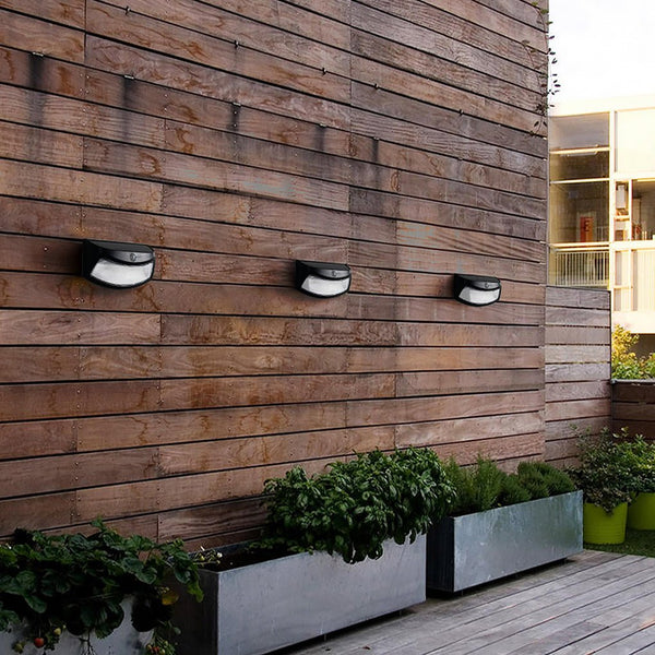 Intelligent Light Control Human Motion Sensor Solar Outdoor Led Wall Light