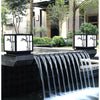 Solar Powered Outdoor Post Lights Led Landscape Lighting Hwd00052