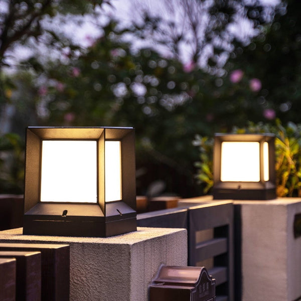 Led Solar Powered Outdoor Landscape Lights Post Lights Lawn Lights