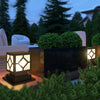 Led Black Outdoor Post Lights Outdoor Lighting For Garden Hwd00055