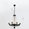 Empire Wagon Wheel Chandelier 8 10 12 Candle Lights 20 Adjustable Chain Crystal Accents
