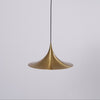 lacquered aluminum arch pendant light