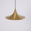 lacquered aluminum arch pendant light