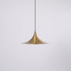 lacquered aluminum arch pendant light