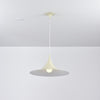 lacquered aluminum arch pendant light