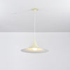 lacquered aluminum arch pendant light