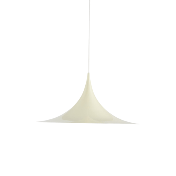 lacquered aluminum arch pendant light