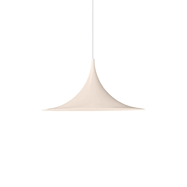 lacquered aluminum arch pendant light