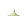 lacquered aluminum arch pendant light