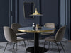 lacquered aluminum arch pendant light