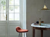 lacquered aluminum arch pendant light