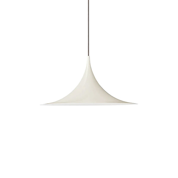 lacquered aluminum arch pendant light