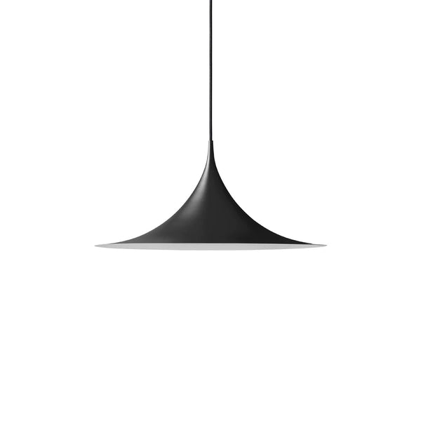 lacquered aluminum arch pendant light