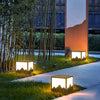 Landscape Silhouette Solar Outdoor Waterproof Led Post Light For Garden Fence