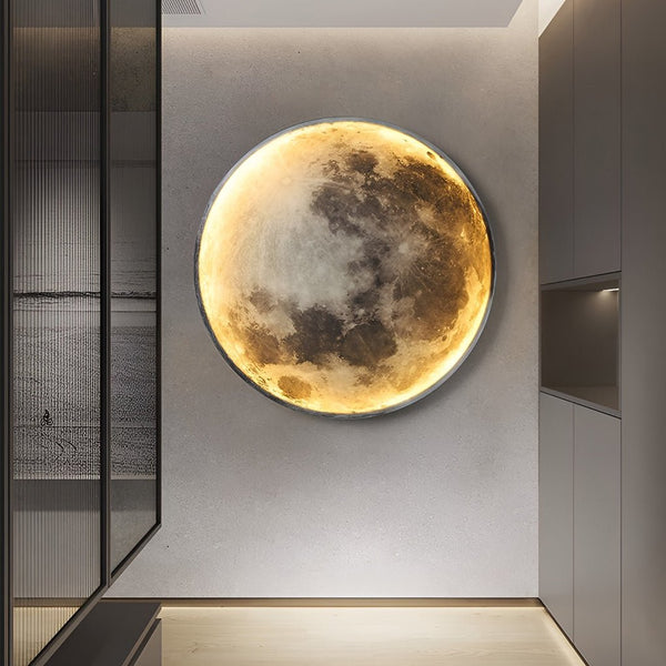 Lunar Dimmable Led Modern Wall Sconce