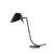 mid century black brass carbon steel table lamp