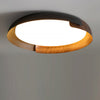 Minimalist Led Stepless Dimming Personality Round Ceiling Light For Bedroom