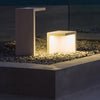 Minimalist Outdoor Landscape Lighting Waterproof Creative Bar Chair Lights