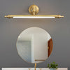 modern antique gold copper led vanity light