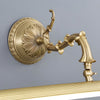 modern antique gold copper led vanity light