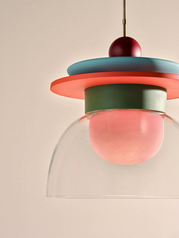 modern art glass pendant lamp
