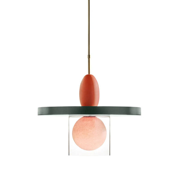 modern art glass pendant lamp