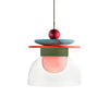 modern art glass pendant lamp