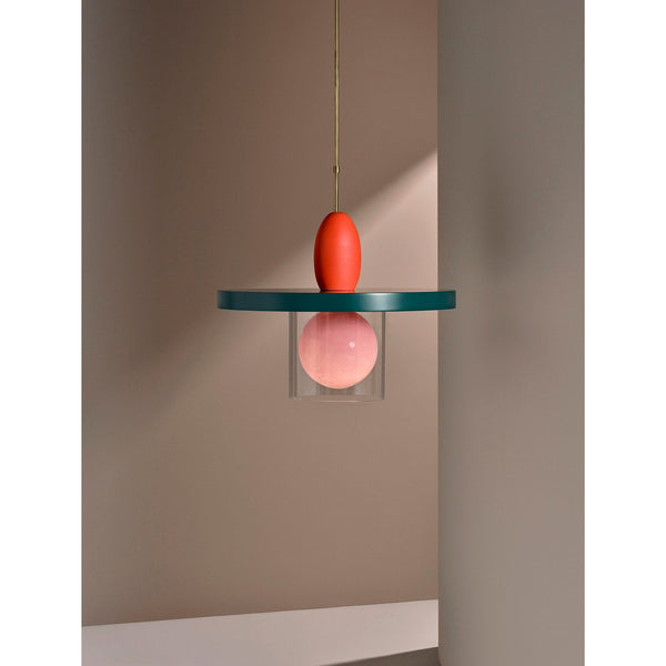 modern art glass pendant lamp