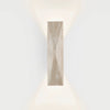 modern beige travertine column wall lamp 2