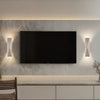 modern beige travertine column wall lamp 2