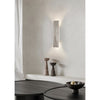 modern beige travertine column wall lamp 2
