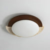 modern beige travertine halo led ceiling light