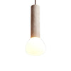 modern beige travertine matchstick pendant lamp