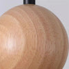 modern beige travertine wood pendant lamp 2
