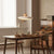 modern beige travertine wood pendant lamp 2