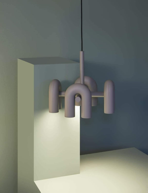 modern black abs aluminum modular led chandelier