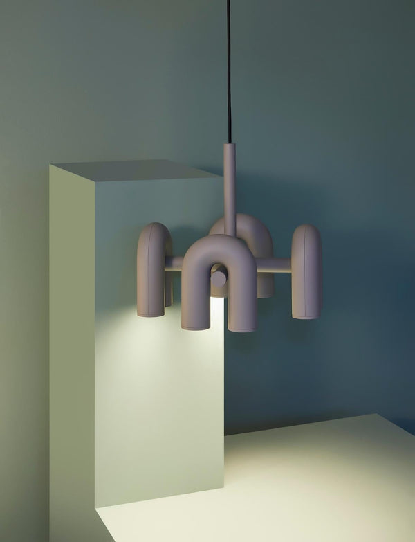 modern black abs aluminum modular led chandelier