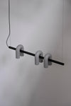 modern black abs aluminum modular led chandelier