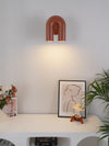 modern black abs aluminum u shape led wall sconce