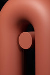 modern black abs aluminum u shape led wall sconce