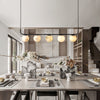 modern black alabaster pendant lamp