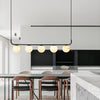 modern black alabaster pendant lamp