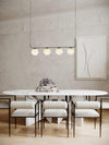 modern black alabaster pendant lamp