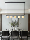 modern black alabaster pendant lamp