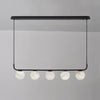 modern black alabaster pendant lamp
