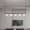 modern black alabaster pendant lamp