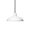 modern black carbon steel dome pendant lamp