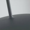 modern black iron glass swing arm wall lamp